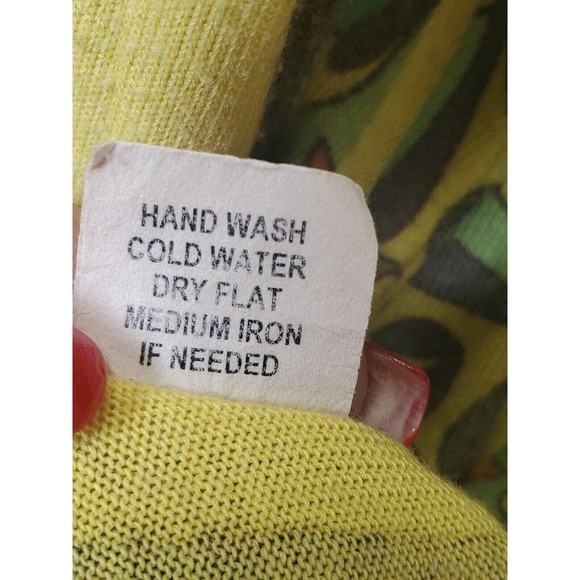 DB Sports Women's Multicolor Polyester Scoop Neck Long Sleeve Pullover Sweater L - Picture 9 of 10